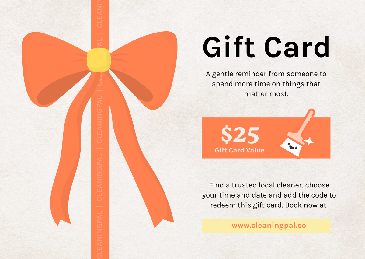 CleaningPal Gift card $25